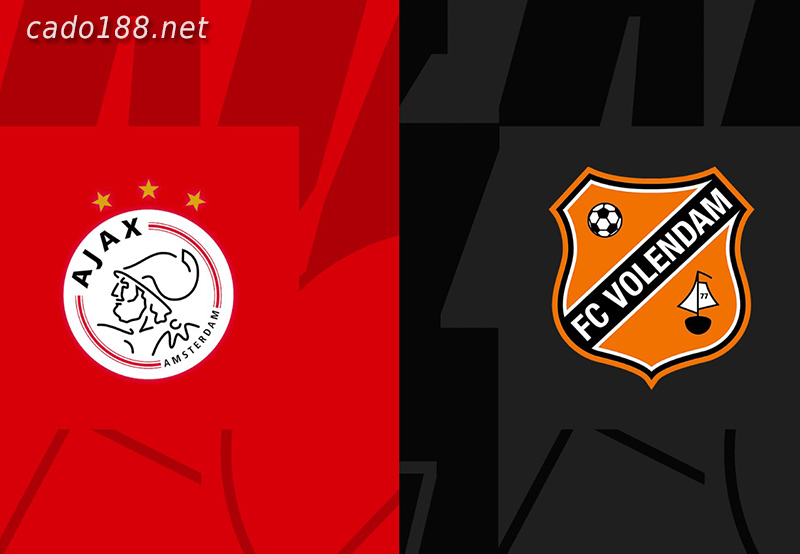 Soi kèo Ajax Amsterdam vs Volendam, 03h ngày 27/01, VĐQG Hà Lan