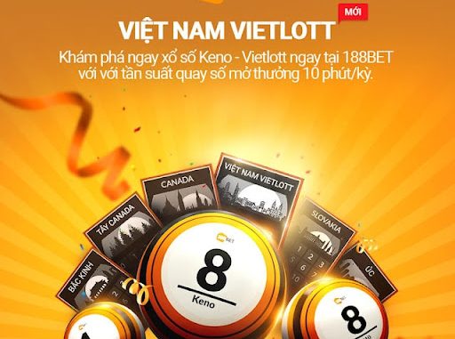 Cược vietlott 188bet Tham gia cược Vietlott tại 188bet