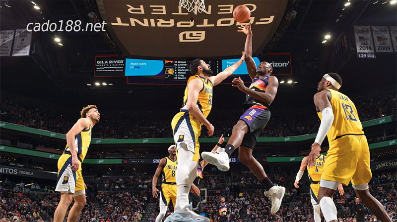 Soi kèo bóng rổ Phoenix Suns vs Indiana Pacers 22/1