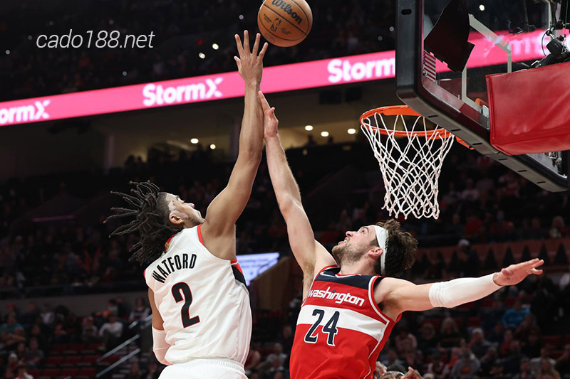 Soi kèo bóng rổ NBA Portland Trail Blazers vs Wizards 