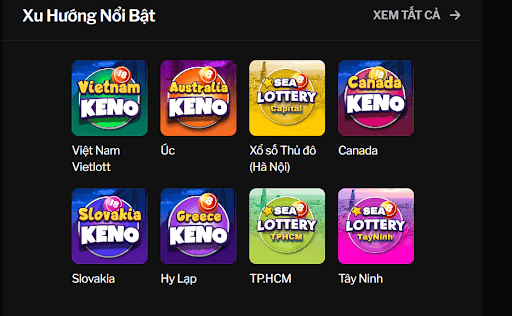 Cược xu hướng nổi bật tại 188bet