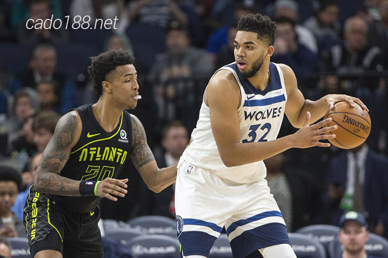 Soi kèo bóng rổ Atlanta Hawks vs Minnesota Timberwolves 14:3