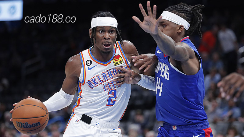 Soi kèo bóng rổ LA Clippers vs Oklahoma City Thunder 22/3