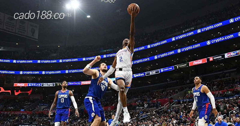 OKC Thunder vẫn là đội chơi xuất sắc hơn trong hiệp đấu cuối cùng và hạ gục Clippers thuyết phục Soi kèo bóng rổ LA Clippers vs Oklahoma City Thunder 24:3