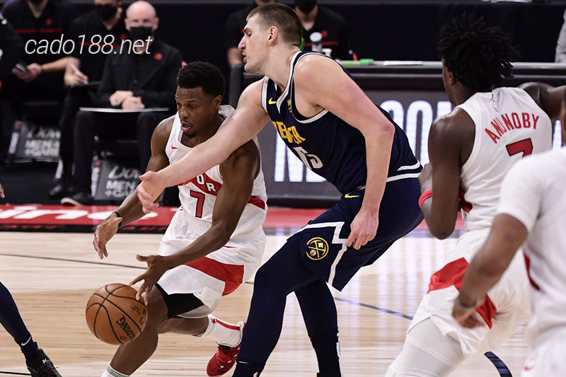 Sẽ khó khăn cho Raptors khi Nuggets đang không có ghi nhận bất kì chấn thương nào trong đội hình Soi kèo bóng rổ NBA Denver Nuggets vs Toronto Raptors 7:3