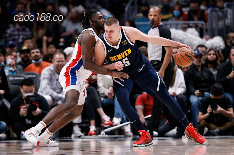 Soi kèo bóng rổ NBA Detroit Pistons vs Denver Nuggets 17:3
