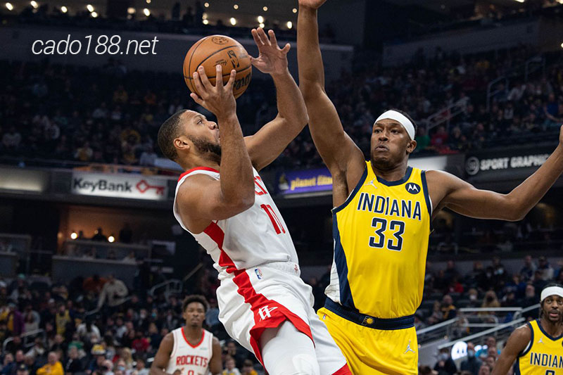 Soi kèo bóng rổ NBA Indiana Pacers vs Houston Rockets 10:3