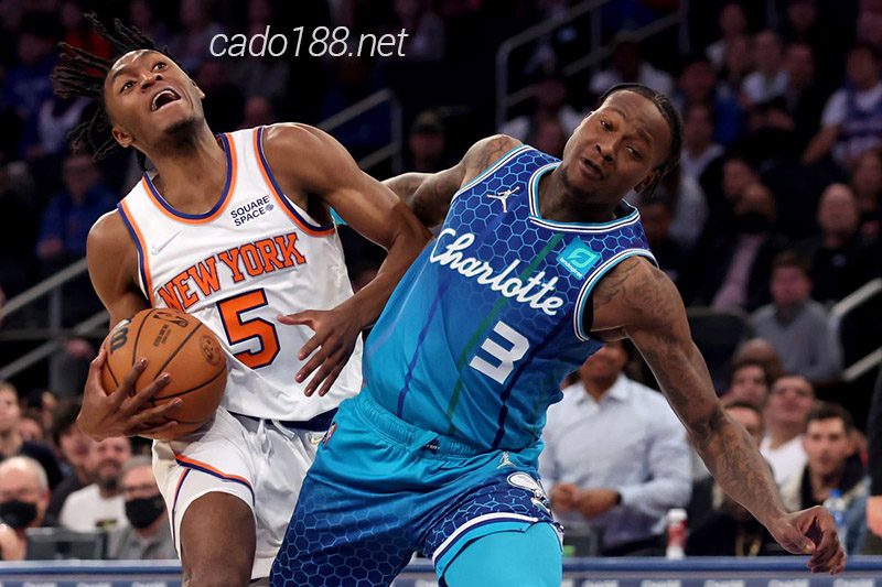 Phải làm khách trước NY Knicks đang thăng hoa trong trận đấu sắp tới xem ra là quá sức cho Charlotte Hornets Soi kèo bóng rổ New York Knicks vs Charlotte Hornets 8:3