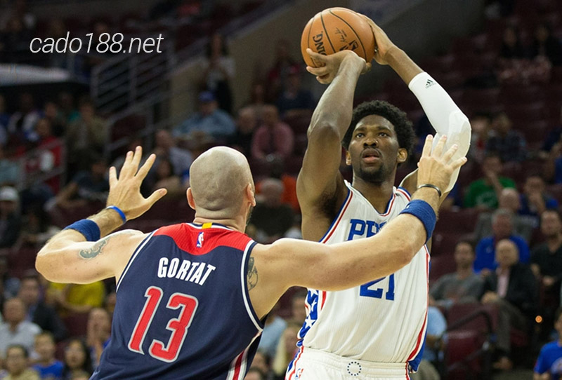 Soi kèo bóng rổ Philadelphia 76ers vs Washington Wizards 13:3