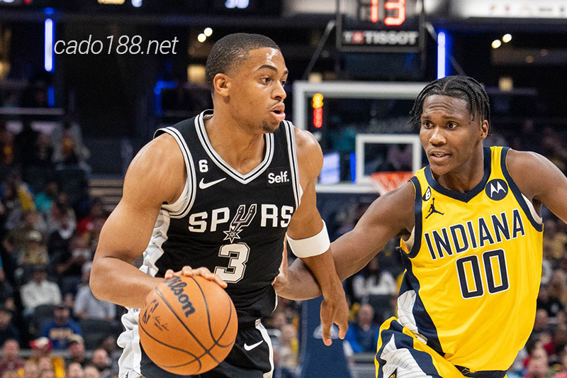 Soi kèo bóng rổ San Antonio Spurs vs Indiana Pacers 3:3