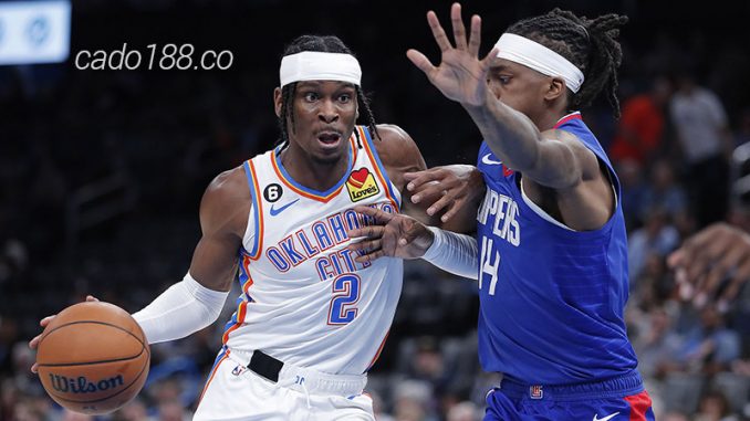 Soi kèo bóng rổ LA Clippers vs Oklahoma City Thunder 22/3