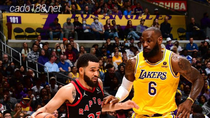 Soi kèo bóng rổ Los Angeles Lakers vs Toronto Raptors 11:3