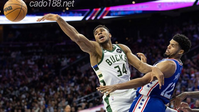 Soi kèo bóng rổ Milwaukee Bucks vs Philadelphia 76ers 5:3