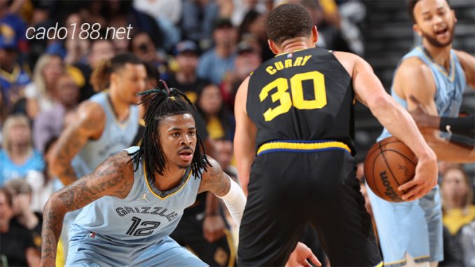 Soi kèo bóng rổ NBA Memphis Grizzlies vs GS Warriors 10:3