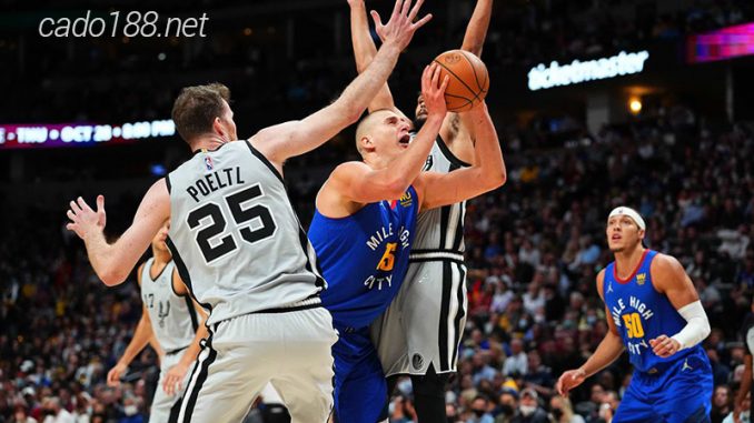 Soi kèo bóng rổ San Antonio Spurs vs Denver Nuggets 11:3