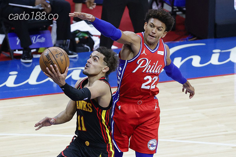 Soi kèo bóng rổ NBA Atlanta Hawks vs Philadelphia 76ers 8:4