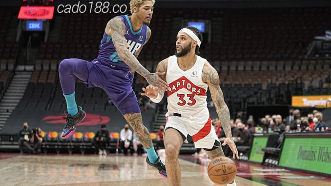 Soi kèo bóng rổ Charlotte Hornets vs Toronto Raptors 3:4