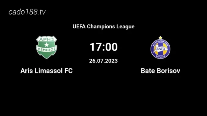 soi-keo-aris-limassol-vs-bate-borisov-27-07-188bet Soi kèo Aris Limassol vs BATE Borisov, 00h00 ngày 27/07