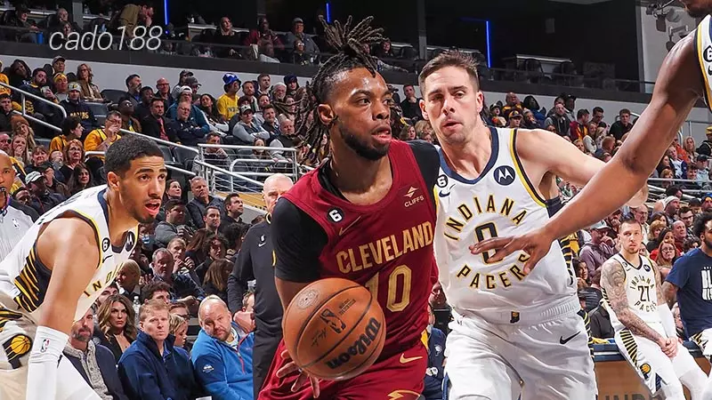 Có thể thấy Donovan Mitchell đã thay đổi hoàn toàn trình độ của những vệ tinh xung quanh anh Soi kèo bóng rổ Cleveland Cavaliers vs Indiana Pacers 29_10