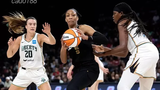 Soi kèo bóng rổ WNBA Las Vegas Aces vs New York Liberty 12-10