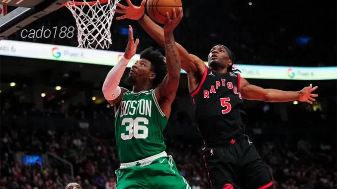 Soi kèo bóng rổ NBA Boston Celtics vs Toronto Raptors 12:11