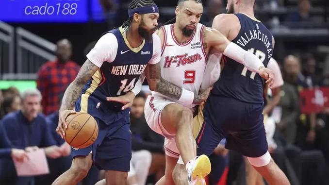 Soi kèo bóng rổ Houston Rockets vs New Orleans Pelicans 1_2 Soi kèo bóng rổ Houston Rockets vs New Orleans Pelicans 1_2