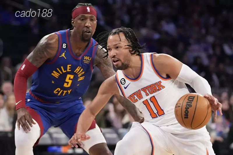 Bộ đôi ngôi sao của New York Knicks là một trong những cặp song sát hiệu quả nhất mùa giải năm nay Soi kèo bóng rổ NBA New York Knicks vs Denver Nuggets 26_1