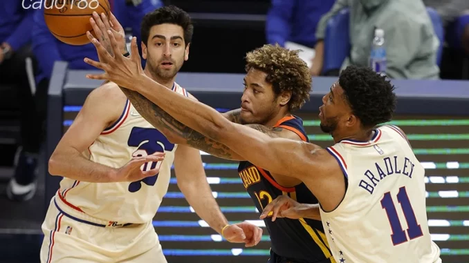 Soi kèo bóng rổ NBA GS Warriors vs Philadelphia 76ers 31:1