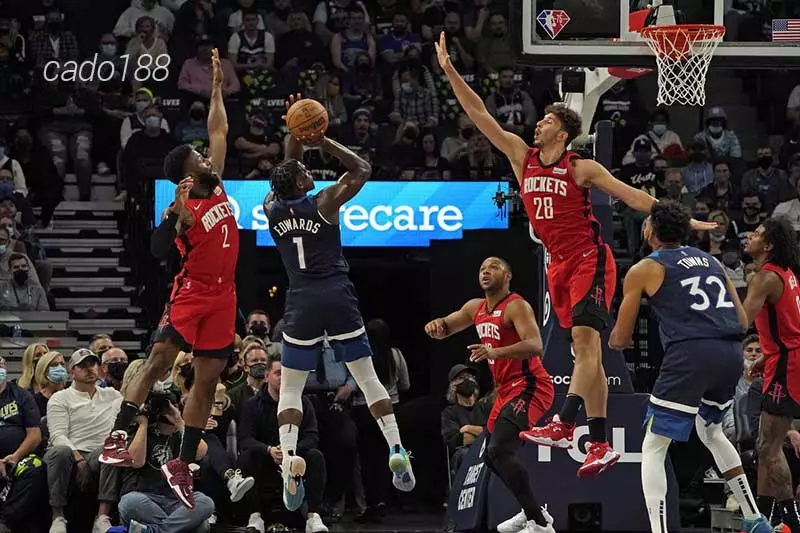 Minnesota Timberwolves lại sảy chân trong giai đoạn cạnh tranh căng thẳng với Oklahoma City Thunder trên BXH miền Tây Soi kèo bóng rổ Minnesota Timberwolves vs Houston Rockets 5_2