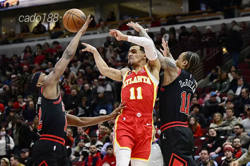 Dejounte Murray trở lại sau khi chấn thương bằng màn trình diễn bùng nổ trên sân nhà vừa qua Soi kèo bóng rổ NBA Atlanta Hawks vs Chicago Bulls 13-2