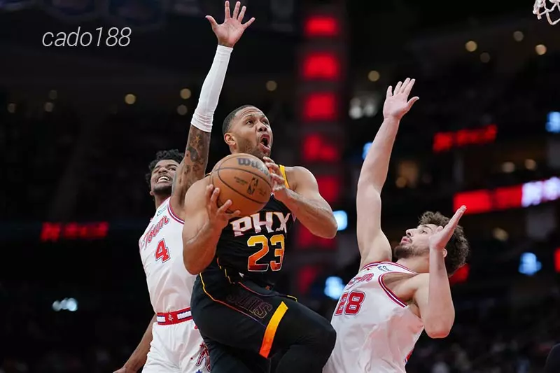 Thần Rắn Kevin Durant đã chứng minh cho khoảng cách to lớn giữa một siêu sao kỳ cựu và các tay ném tân binh Soi kèo bóng rổ NBA Houston Rockets vs Phoenix Suns 24_2