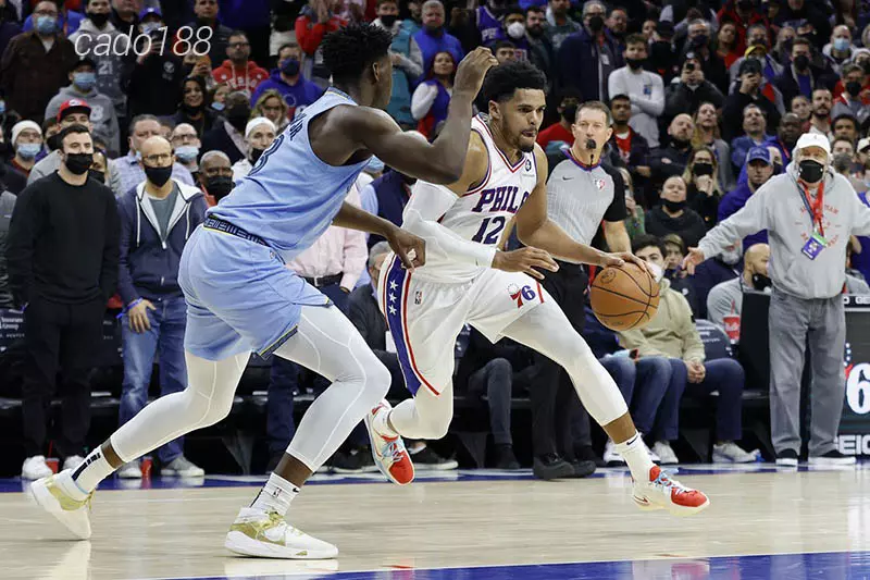 Tyrese Maxey và Tobias Harris một lần nữa giúp Philadelphia 76ers vượt qua thử thách khó khăn Soi kèo bóng rổ Philadelphia 76ers vs Memphis Grizzlies 7_3