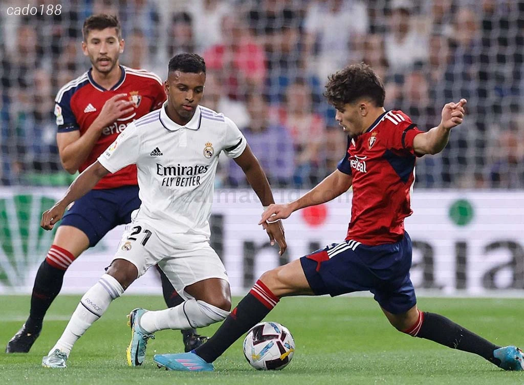 Soi kèo xiên ngày 16/03 Osasuna vs Real Madrid, La Liga
