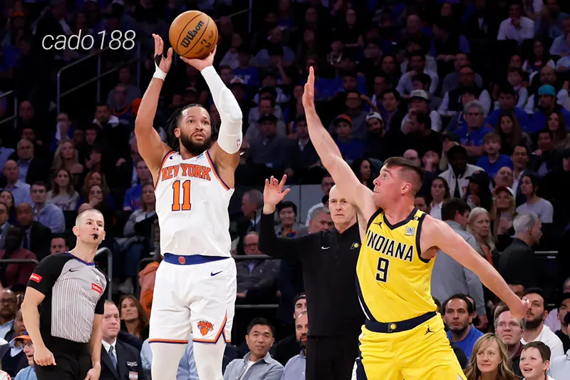 Tyrese Haliburton vẫn thể hiện những dấu ấn đậm nét lên lối chơi của Indiana Pacers Nhận định bóng rổ NBA New York Knicks vs Indiana Pacers 15-5