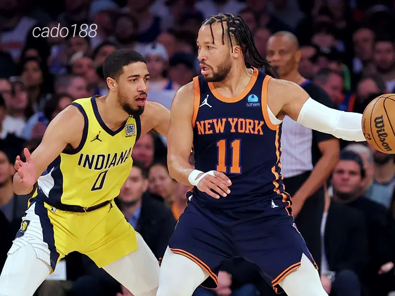 Jalen Brunson và đồng đội vẫn thi đấu cực kỳ ổn định như cách đội bóng này hạ gục Philadelphia 76ers Nhận định bóng rổ NBA New York Knicks vs Indiana Pacers 9_5