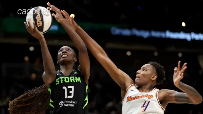Soi kèo bóng rổ WNBA Phoenix Mercury vs Seattle Storm 17-6