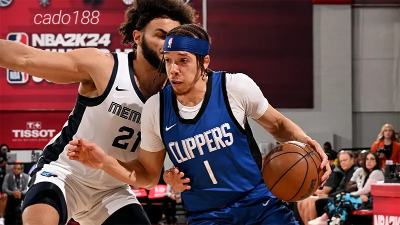 Cả Memphis Grizzlies và LA Clippers đều xuất sắc giữ mạch bất bại và tiến vào trận bán kết Summer League Nhận định bóng rổ NBA Memphis Grizzlies vs LA Clippers 22_7