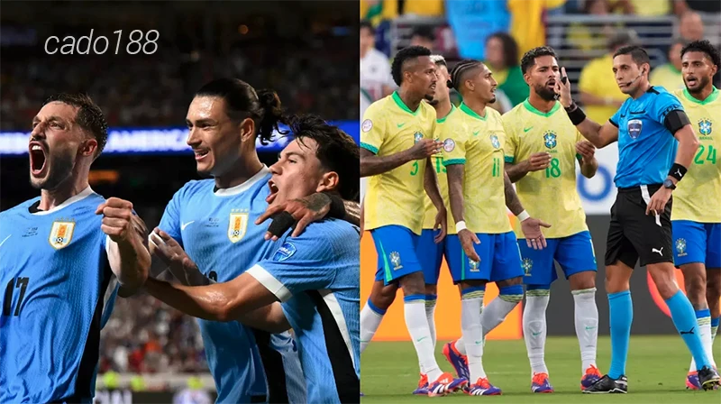 Nhận định soi kèo Uruguay vs Brazil, 08h00 ngày 07:07-1
