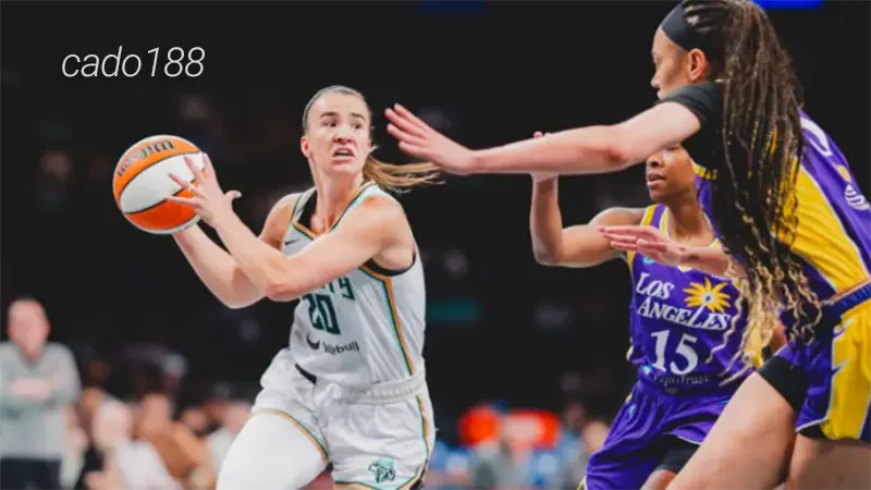 New York Liberty đang cho thấy sự vượt trội so với phần còn lại của giải đấu Soi kèo bóng rổ Los Angeles Sparks vs New York Liberty 16_8