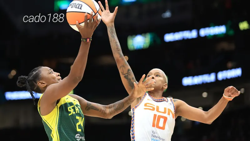 Seattle Storm đang có phong độ khá thất thường và vừa trải qua trận thua nặng nề trước The Liberty Soi kèo bóng rổ WNBA Connecticut Sun vs Seattle Storm 2_9