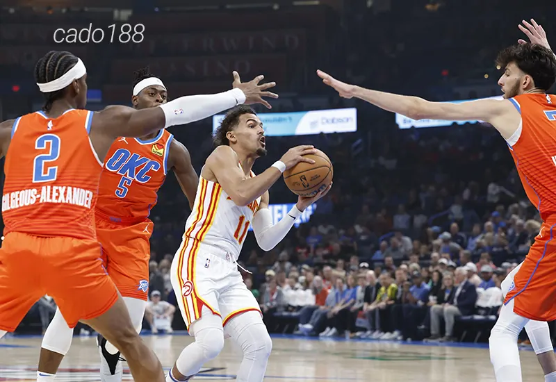 Shai Gilgeous-Alexander ngày càng cho thấy sự trưởng thành với vai trò đội trưởng dẫn đội Soi kèo bóng rổ NBA OKC Thunder vs Atlanta Hawks ngày 18_10
