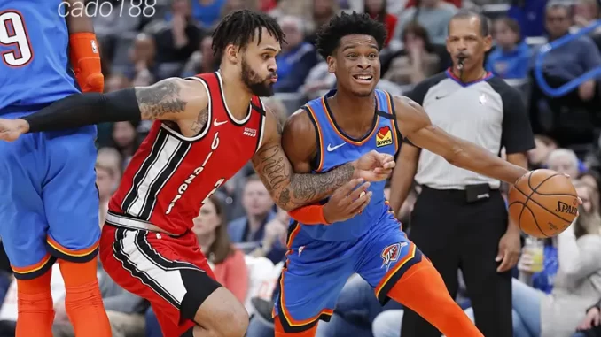 Soi kèo bóng rổ PT Blazers vs Oklahoma City Thunder 2_11 Soi kèo bóng rổ PT Blazers vs Oklahoma City Thunder 2_11
