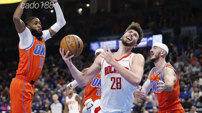 Soi kèo bóng rổ Houston Rockets vs OKC Thunder ngày 2_12