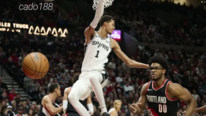 Soi kèo bóng rổ NBA San Antonio Spurs vs PT Blazers 8_11 Soi kèo bóng rổ NBA San Antonio Spurs vs PT Blazers 8_11