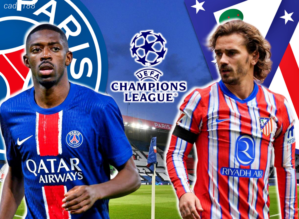 Soi kèo xiên ngày 07/11 PSG vs Atletico Madrid, UCL