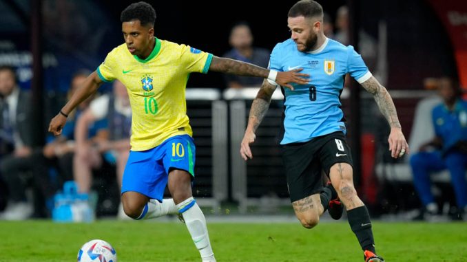 Soi kèo xiên ngày 20/11 Brazil vs Uruguay, vòng loại World Cup 2026