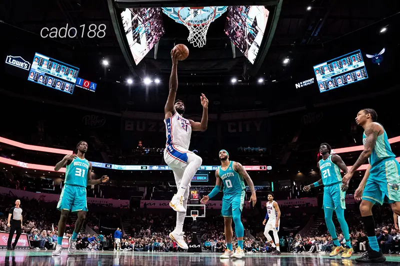Charlotte Hornets đang rơi vào chuỗi phong độ bết bát trong giai đoạn gần đây Soi kèo bóng rổ Charlotte Hornets vs Philadelphia 76ers 4_12