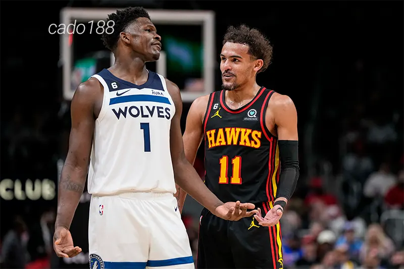 Atlanta Hawks trở lại với chuỗi phong độ bết bát dù được thi đấu trên tổ ấm thời gian vừa qua Soi kèo bóng rổ Minnesota Timberwolves vs Atlanta Hawks 28_1
