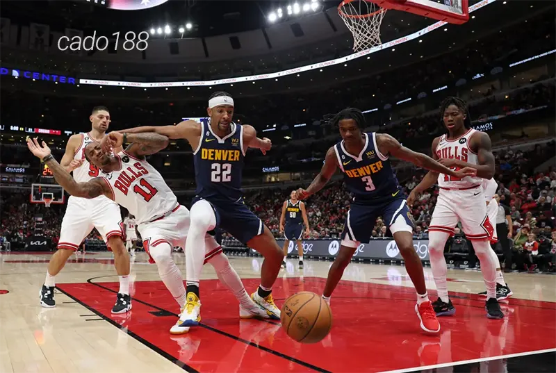 Chicago Bulls chưa cho thấy bất kỳ tín hiệu khả quan nào trong mùa giải năm nay Soi kèo bóng rổ NBA Chicago Bulls vs Denver Nuggets 28_1