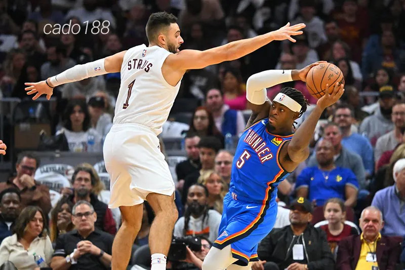 Cả Cleveland Cavaliers và Oklahoma City Thunder đều đang sở hữu chuỗi thắng ấn tượng Soi kèo bóng rổ NBA Cleveland Cavaliers vs OKC Thunder 9_1